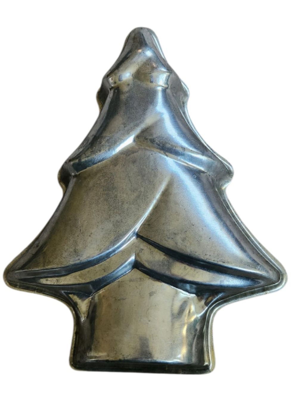 Christmas Tree 13 Inch Metal Vintage Rowoco Portugal Cake Pan Decor